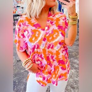 Boutique summer blouse